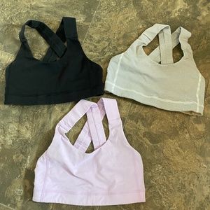 Lululemon lot of 3 all sport bras